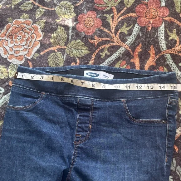 Old Navy Dark Blue Jeggings Size 10 - Picture 6 of 6